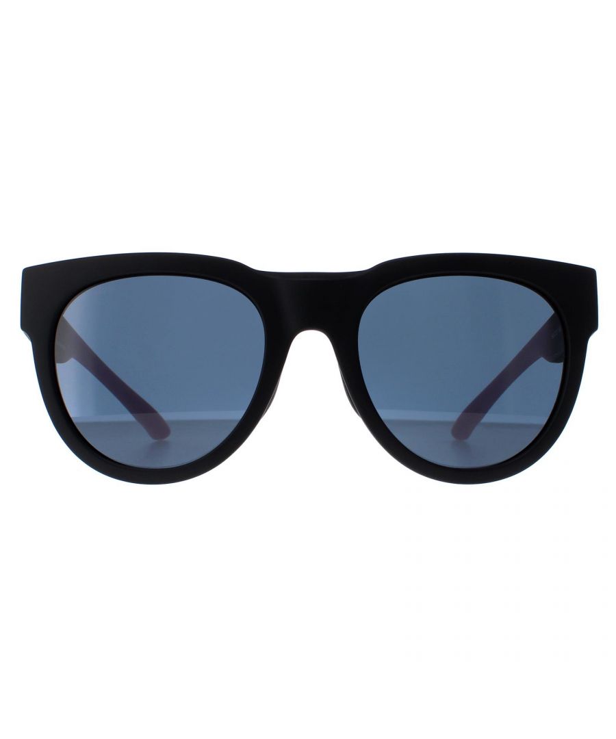 Smith Round Unisex Matte Black Dark Grey Crusader - One Size