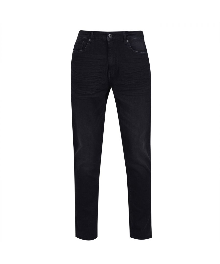 Firetrap Slim Jeans Mens -  These Firetrap Slim Jeans are crafted with a button fastening waist and zip up fly for a secure fit. They feature belt loops and 5 pockets for a classic look. These jeans are designed with a signature logo and are complete with Firetrap branding.