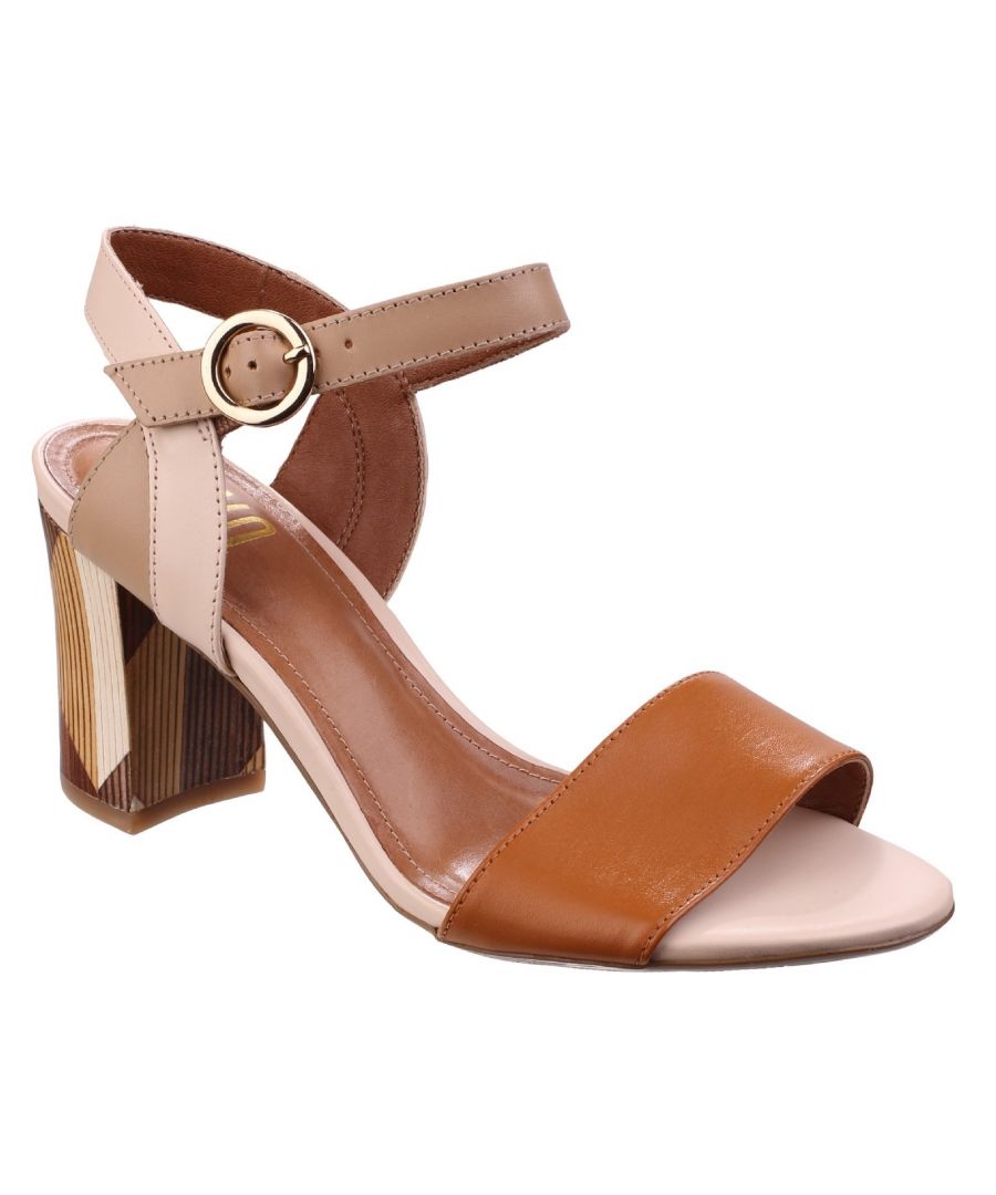 Image for Baxin Multi Leather Ladies Sandal