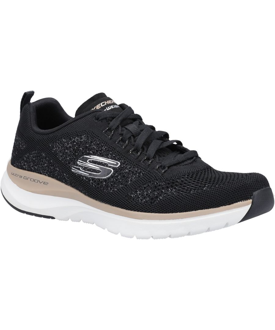 skechers men's summits south rim trainers black