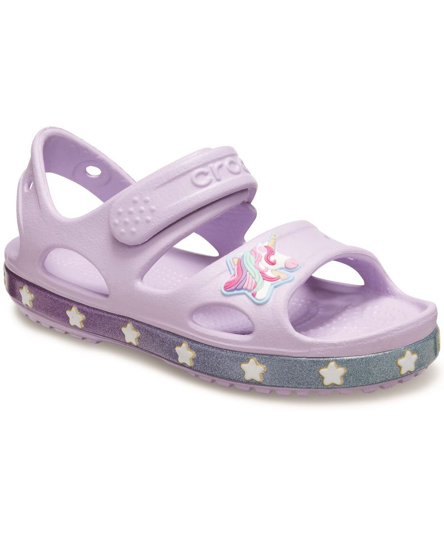 unicorn crocs size 1