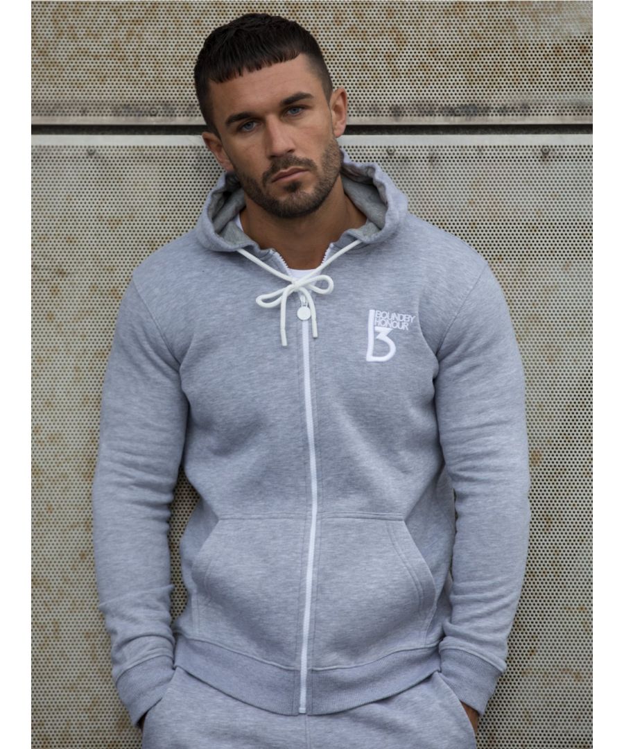 Bound By Honour Scale Tracksuit Hood are ideal for casual everyday wear or in the gym. Crafted from cotton and polyester. The tracksuit hood has been detailed with a signature design and a BBH embroidery on chest. Matching tracksuit bottoms available.