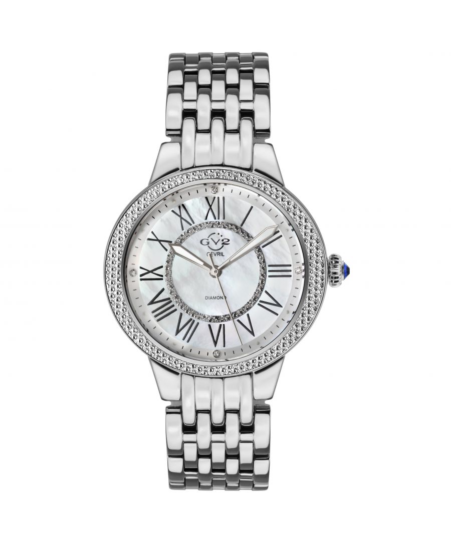 Image for GV2 Astor II Women's Silver Dial Stainless Steel Watch