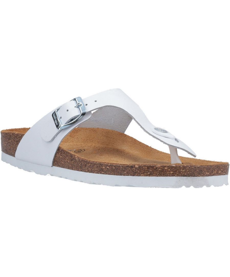 Womens sandal from Hush Puppies Kayla is perfect for those long hot Summer days. Crafted from soft premium Leather and has a Suede memory foam insole for superior comfort. Branded buckle for fit adjustment and light sole will keep you on your feet