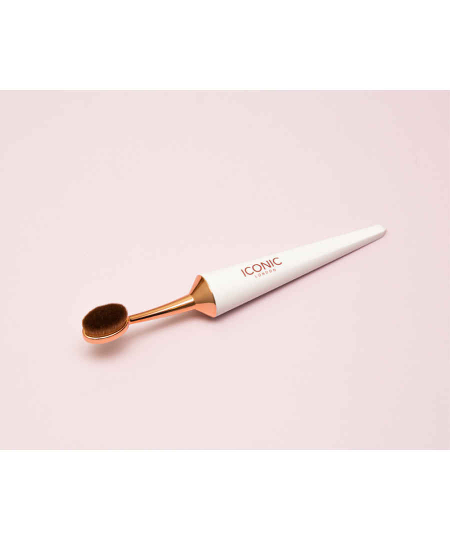 Image for Iconic London Evo Sculpt Concealer, Blend, Small Contour Brush - White & Rose