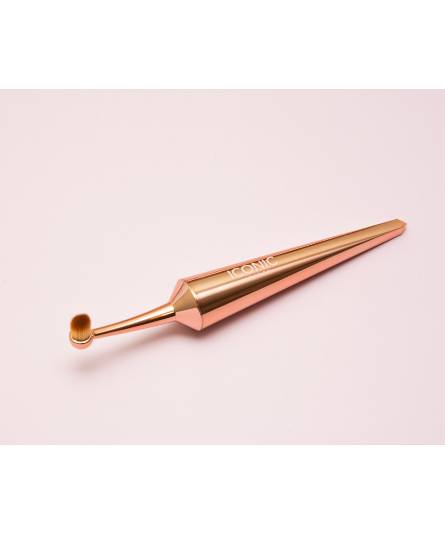 Image for Iconic London Evo Sculpt Concealer, Eyeshadow, Contour Brush - Rose