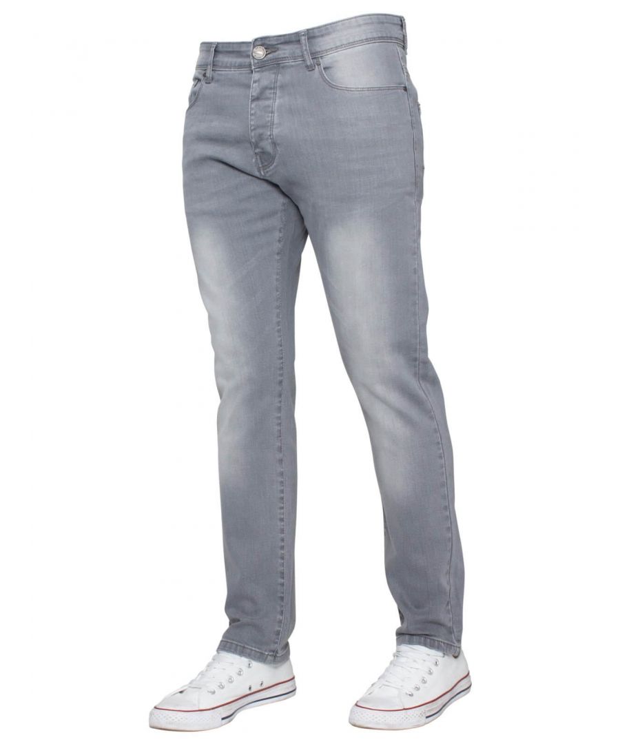 Image for Enzo Men's Slim Stretch Denim Jeans