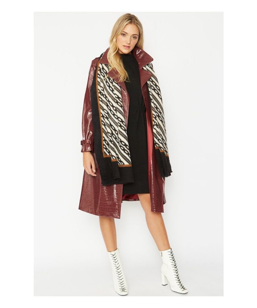 Create that classic look with our statement animal print wrap 