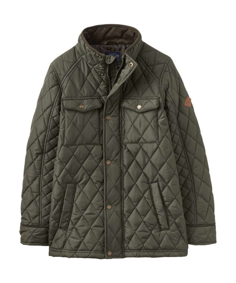 Image for Joules Boys Stafford Warm Quilt Padded Biker Style Jacket