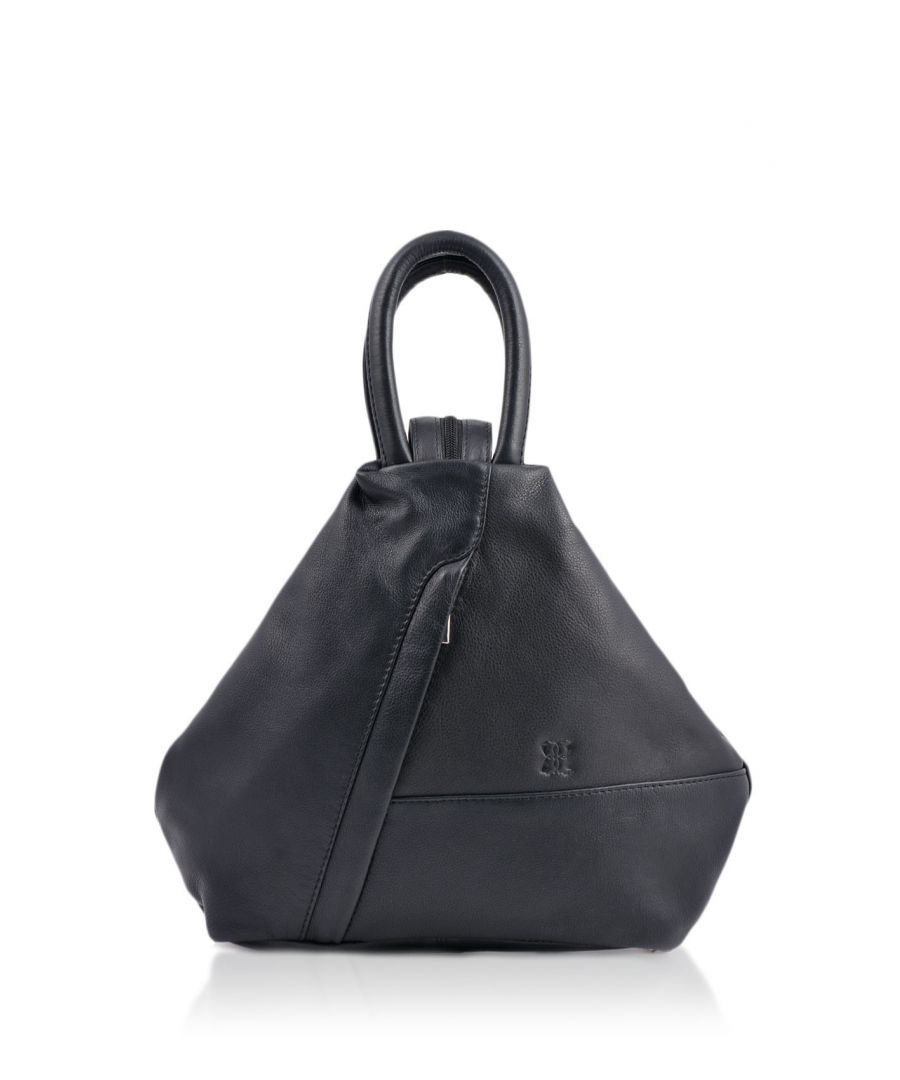 The Juliet Leather Backpack is a unique compact design, created for those who love to travel lightly. The incredibly spacious interior allows you to carry all your daily essentials. The hidden central zip compartment ensures your valuables are safe and secure. Obsessed with making sure you look the part, we've opted for a subtle navy colour. The perfect combination of form and function - this leather backpack is packed full of pockets.