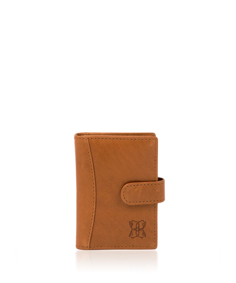 Organise your spending essentials in the fresh and functional Kentmere Card Holder Golden Tan. Change the way you spend by having the essentials you need always to hand.With multiple built in card slots and  additional plastic holders, you can keep everything from identification, to bank and loyalty cards all in one place. The push stud fastening tab keeps the holder compact, while the embossed Lakeland Leather logo keeps it stylish.
