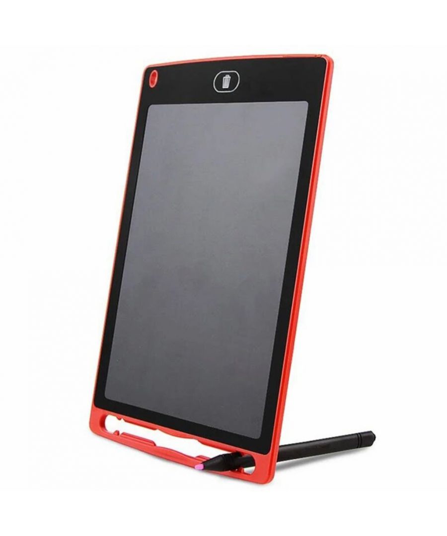 Image for Aquarius LCD Digital Writing/Drawing Tablet and Ewriter 8.5 Inches Red