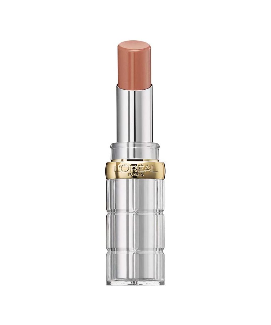 Turn on your shine with new L'Oréal Paris Color Riche Shine Lipstick, for statement shine and saturated color, which is as addictive to apply as it is to wear. Enriched with vivid pigments, the lipstick is encased in our most enviable crystal-cut inspired packaging. Oil-infused formula for a high-shine look, smooth-glide application and hydrating feel.