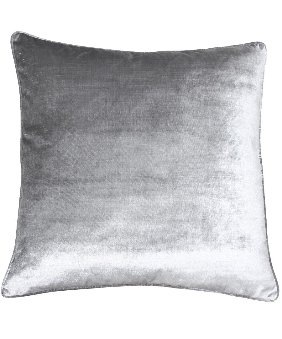 Classic and effortless the Luxe Velvet Polyester Filled Cushion works in a range of home interiors. This gorgeous Polyester Filled Cushion has an incredibly soft faux velvet front and reverse giving it an opulent sheen. With such a huge range of colours available you’ll be able to mix and match to compliment any interior. With a hidden zip design and a piped border this cushion has a timeless design. Made of 100% polyester these cushions are hard-wearing making them great for households with children or pets. This Polyester Filled Cushion is also easy to care for as it is fully machine washable at 30 degrees and tumble dry and iron appropriate.