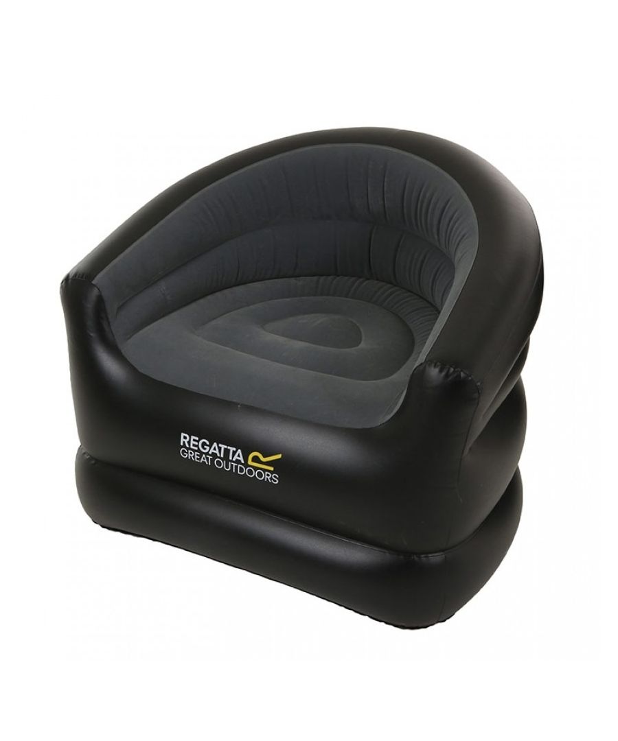 Regatta Unisex Viento Inflatable Chair (Black/Ebony) - One Size