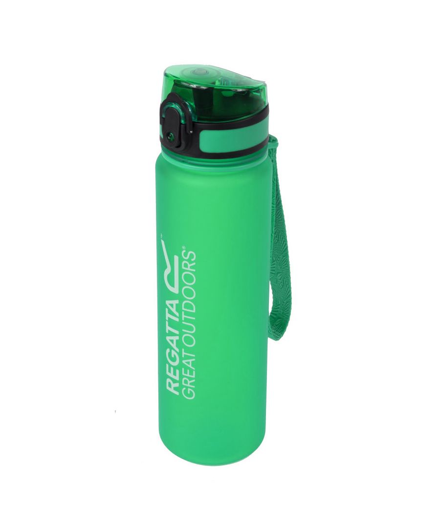 The Regatta 0.6 litre Tritan Flask is made from lightweight, tough Tritan® copolyesteris. This material is virtually unbreakable and doesnt retain tastes or odours, so your drink is never tainted. Its also BPA (bisphenol A) free. 100% Plastics.