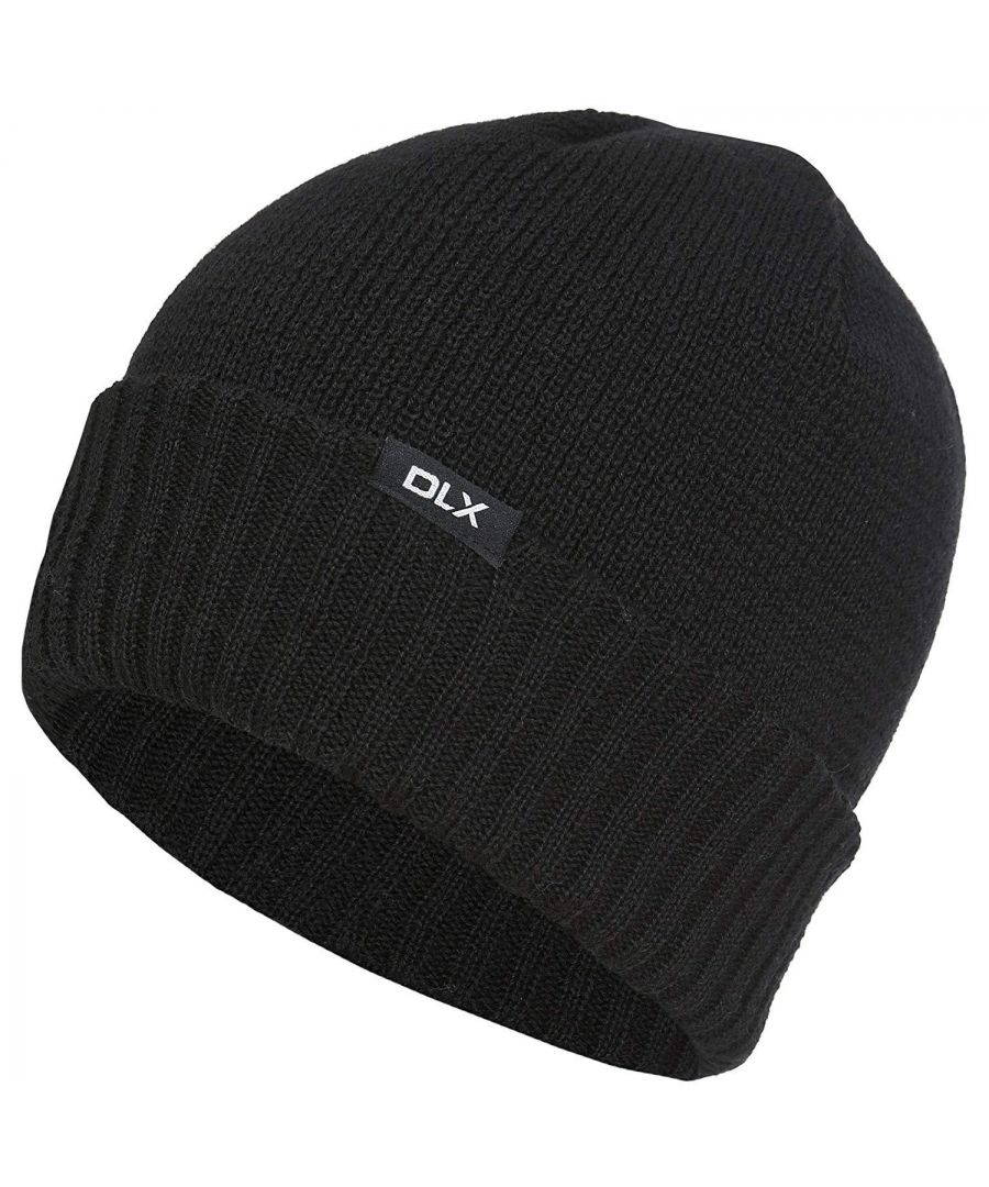 Unisex gebreide beanie muts Fleece voering Buitenkant: 100% wol, voering: 100% polyester, anti-pluis fleece.