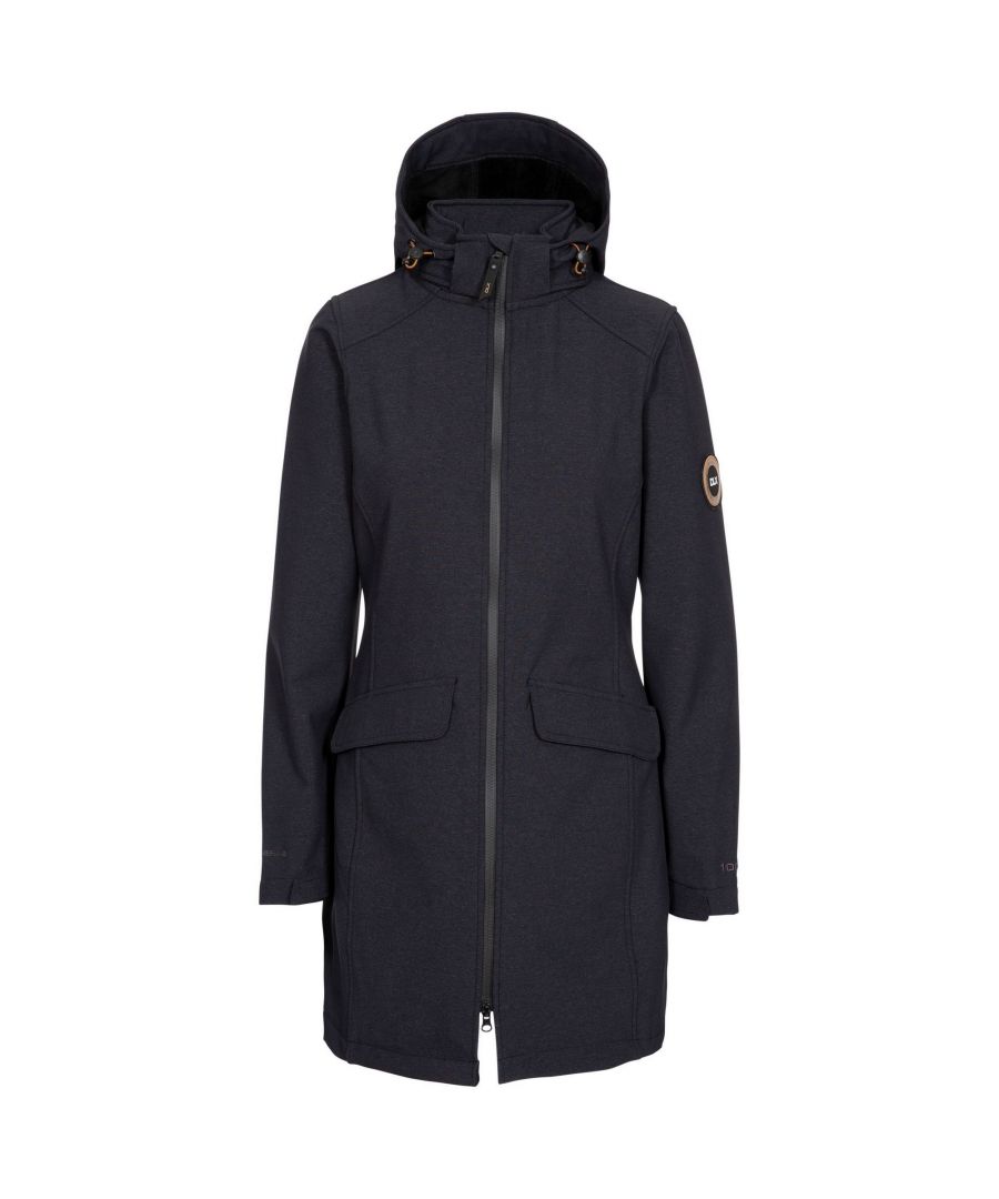 Trespass Womens/Ladies Maria Soft Shell Jacket (Black Marl)