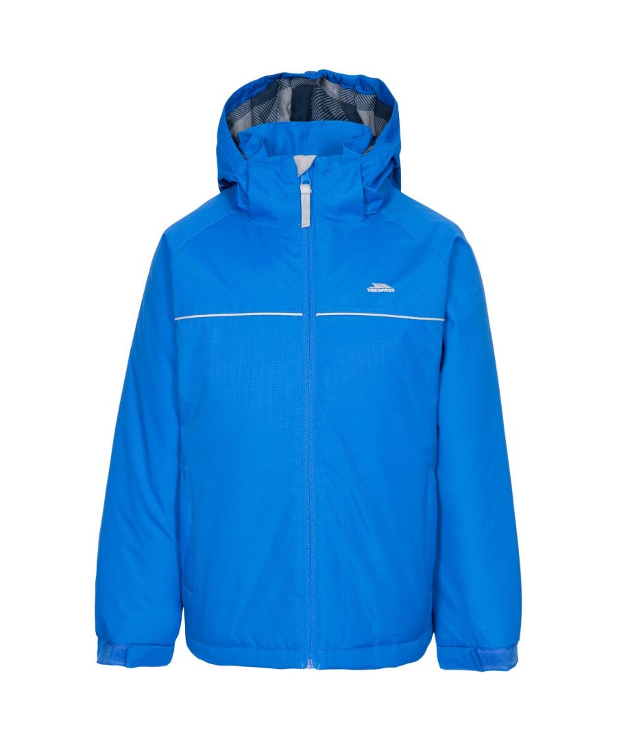 Trespass Boys Upright Padded Jacket (Blue) - Size 5-6Y