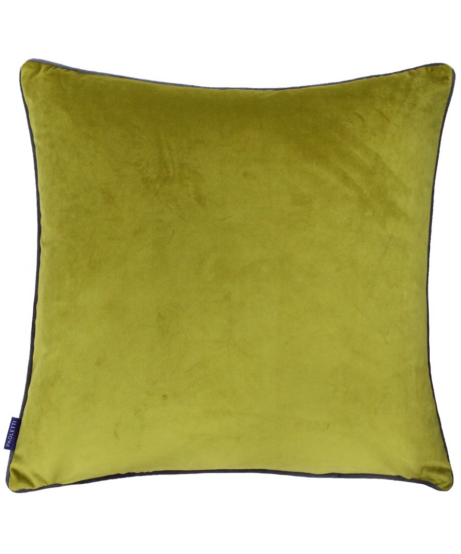 You need never worry about matching your cushions with the Meridian range. Made of unspeakably soft velvet feel fabric no words or pictures can do these covers justice. Each larger than average cushion has a plain front and reverse with contrasting piped edges in a range of rich complimentary colours which feature throughout the entire collection. With a small and discreet zip closure they are easy to fill and secure. These sumptuous Polyester Filled Cushions are made of 100% hard-wearing polyester and are incredibly easy to care for as they are all machine wash and iron appropriate.