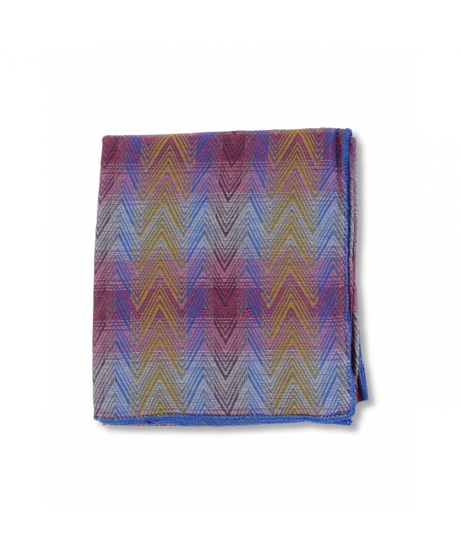 By: Missoni- Details: MANTWMD55550004- Color: Multicolor - Composition: 89%WO + 11%SE - Measures: 129X154 cm - Made: ITALY - Season: FW
