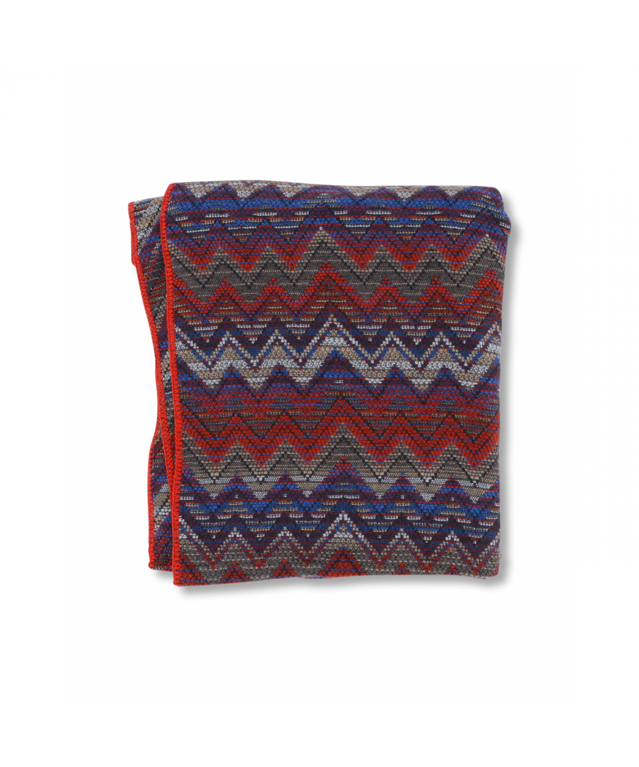 By: Missoni- Details: MANTWOD55520002- Color: Multicolor - Composition: 100%WO - Measures: 129X154 cm - Made: ITALY - Season: FW