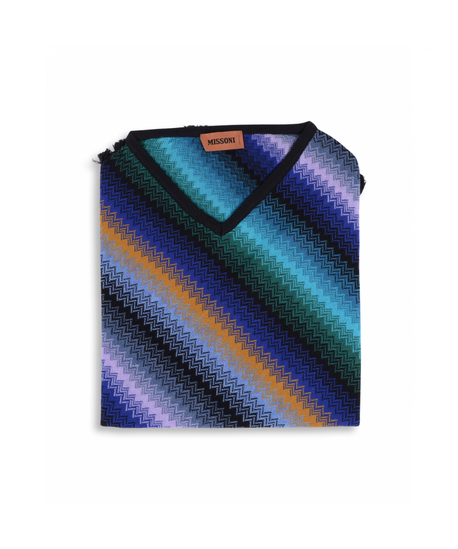 Door: PO1QWOD68010001- Kleur: Multicolor - Samenstelling: 100% WO - Maatregelen: 80x100 cm - Gemaakt: Italia - Seizoen: FW
