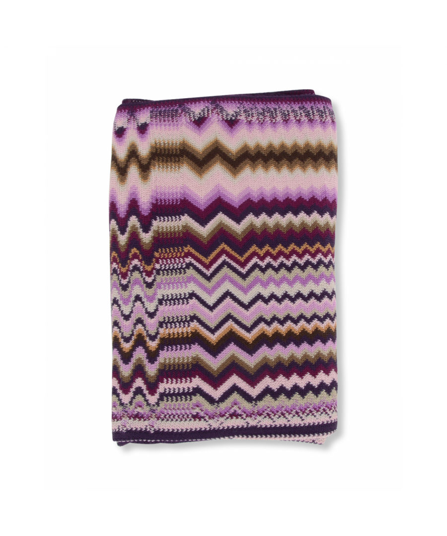 By: Missoni- Details: PO59WMD57980003- Color: Multicolor - Composition: 50%WO + 50%PC - Measures: 60X165 cm - Made: ITALY - Season: FW