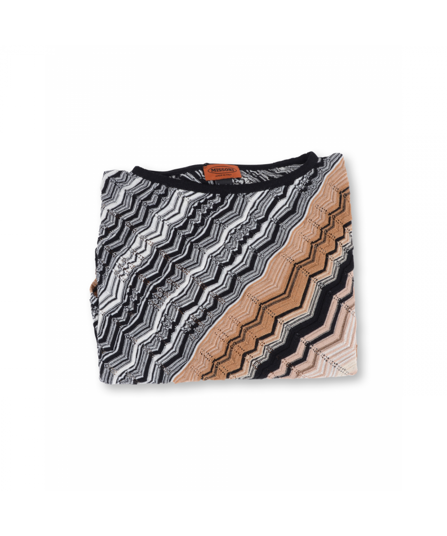 By: Missoni- Details: POI1WMD61360004- Color: Multicolor - Composition: 50%WO + 50%PC - Measures: 100X100 cm - Made: ITALY - Season: FW
