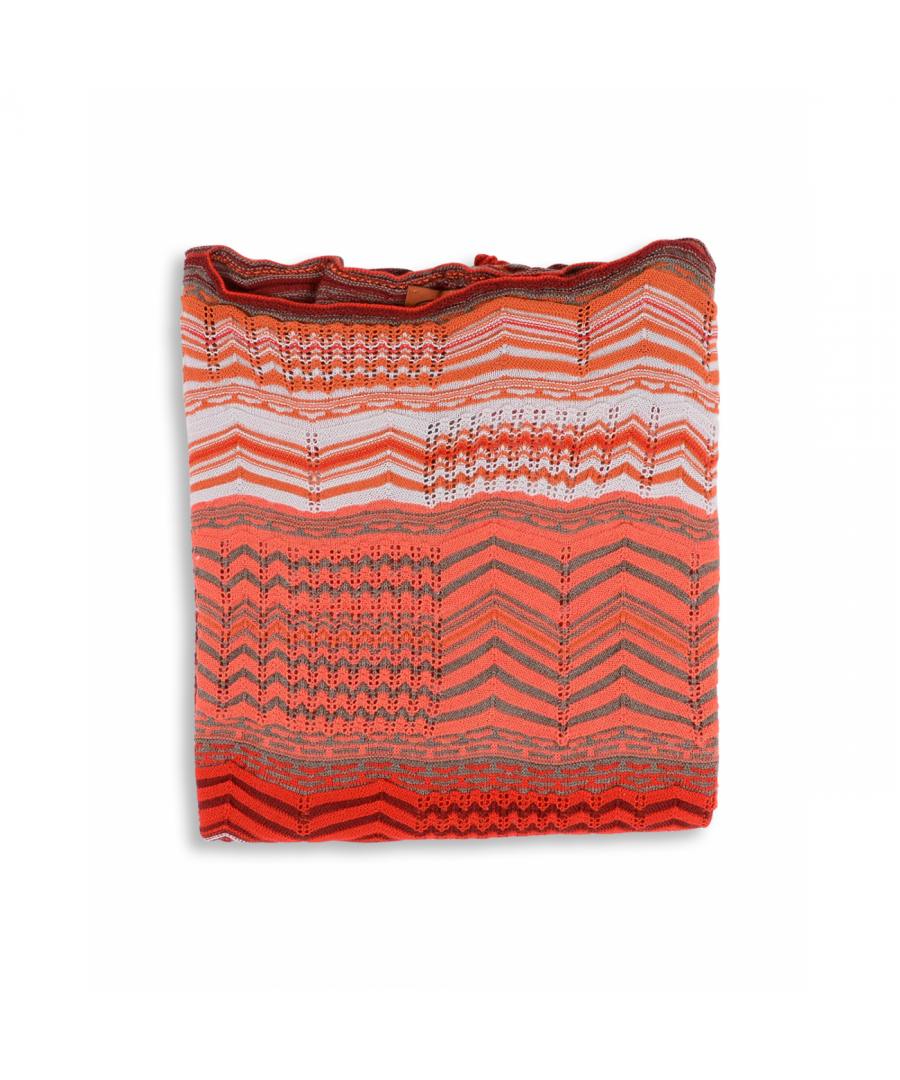 By: Missoni- Details: POT8WMD55470002- Color: Multicolor - Composition: 50% Wool + 50%CO - Measures: 70X70 cm - Made: ITALY - Season: FW