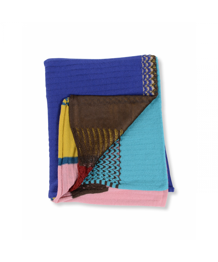 Door: Missoni- Details: SC36WMD67290001- Kleur: Multicolor - Samenstelling: 36% WO + 34% PC + 30% VI - Maatregelen: 40x180 cm - Gemaakt: Italia - Seizoen: FW