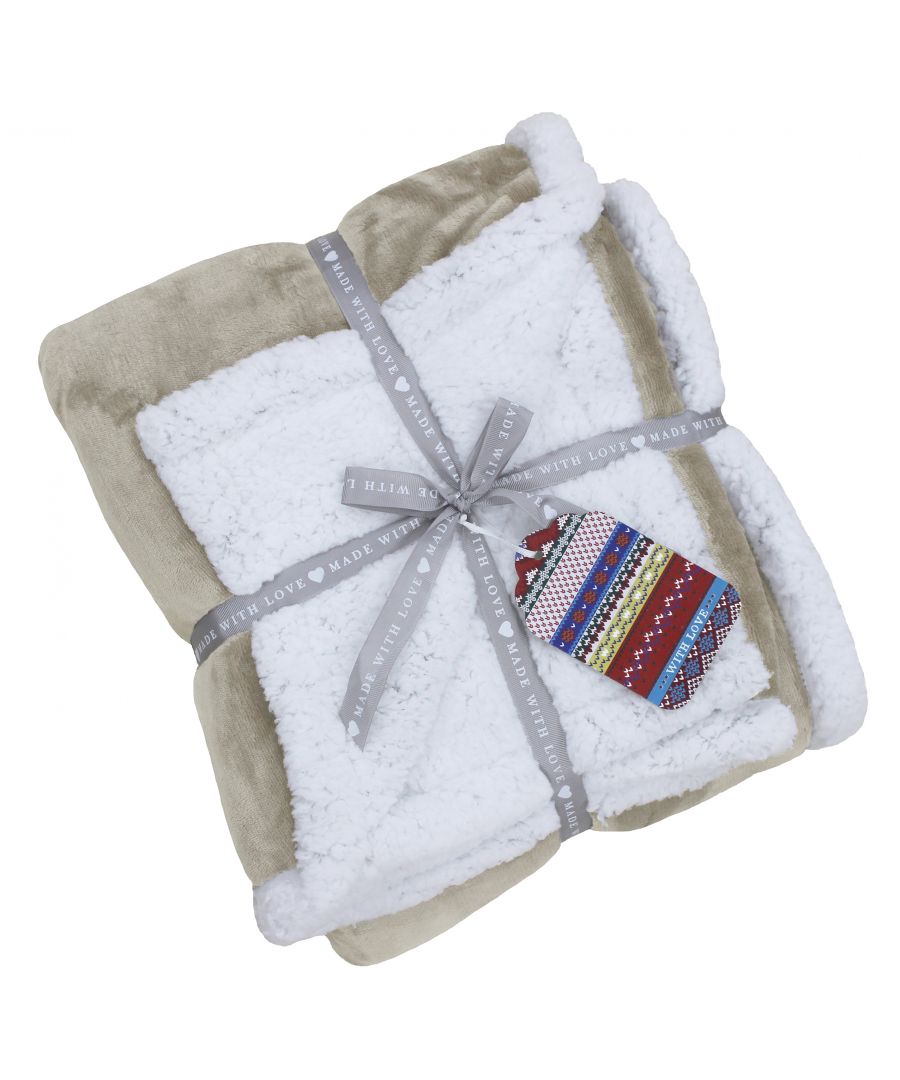 Image for Lux Sherpa Fleece 127X152 Natura