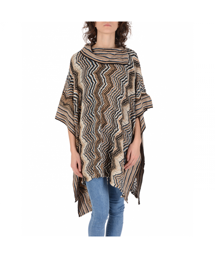 By: Missoni- Details: PO1FPSD56190005- Color: Multicolor - Composition: 55%PC + 40%WO + 5%WS - Measures: 70X100 cm - Made: ITALY - Season: FW