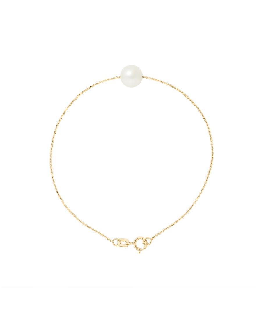 Image for AA White Freshwater Pearl Bracelet and 750/1000 Yellow Gold