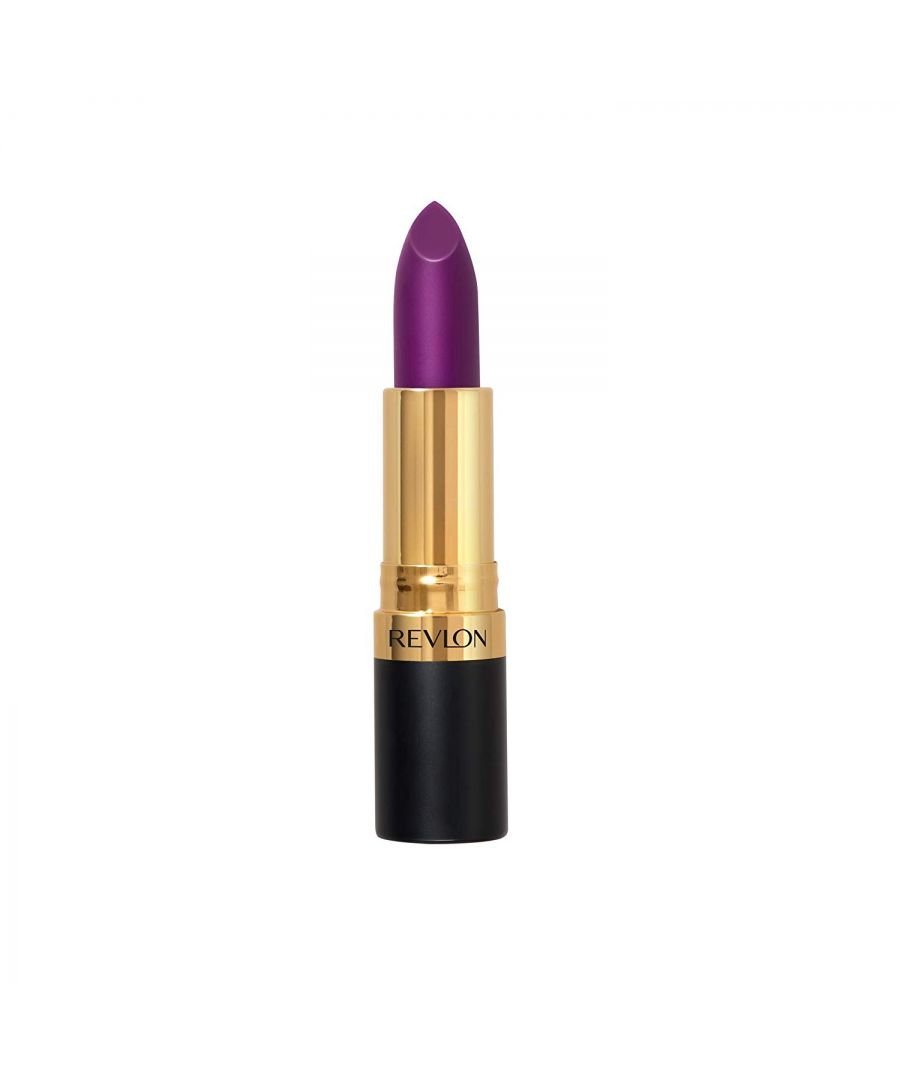 The Revlon Super Lustrous lipstick is packed with vitamins and moisturizers that leave your lips soft and smooth. The lustrous lipstick seals in colour to define your lips. It's available in a variety of fashionable colours to fit every mood and outfit. Exclusive LiquiSilk formula with mega-moisturizers seals in colour and softness. Silky-smooth, creamy texture.