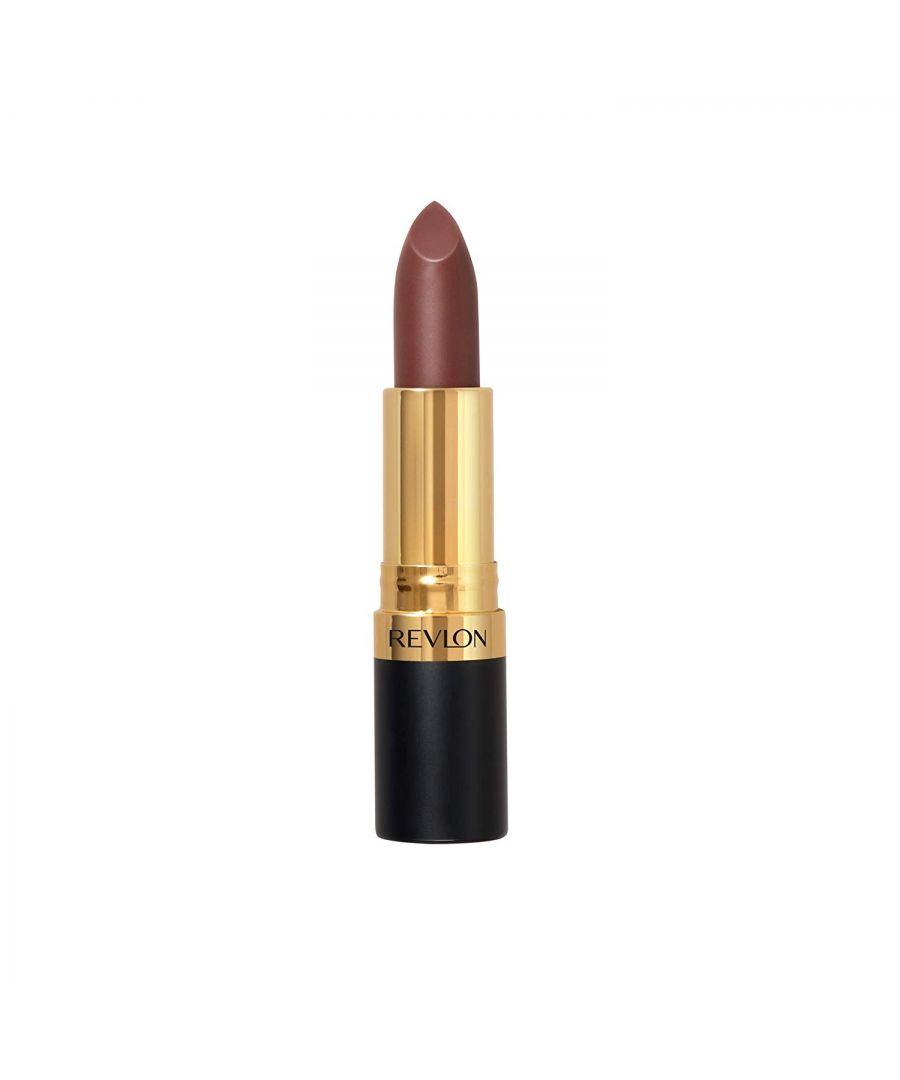 The Revlon Super Lustrous lipstick is packed with vitamins and moisturizers that leave your lips soft and smooth. The lustrous lipstick seals in colour to define your lips. It's available in a variety of fashionable colours to fit every mood and outfit. Exclusive LiquiSilk formula with mega-moisturizers seals in colour and softness. Silky-smooth, creamy texture.
