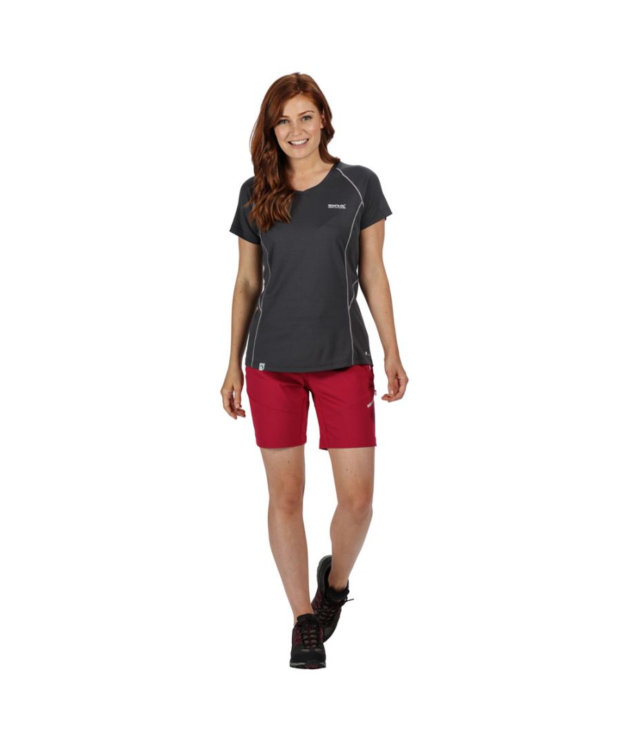 ISOFLEX - Active stretch fabric - 90% polyamide, 10% elastane.Durable water repellent finish.Part elasticated waist.2 zipped side pockets.Elasticated gripper tape waist.