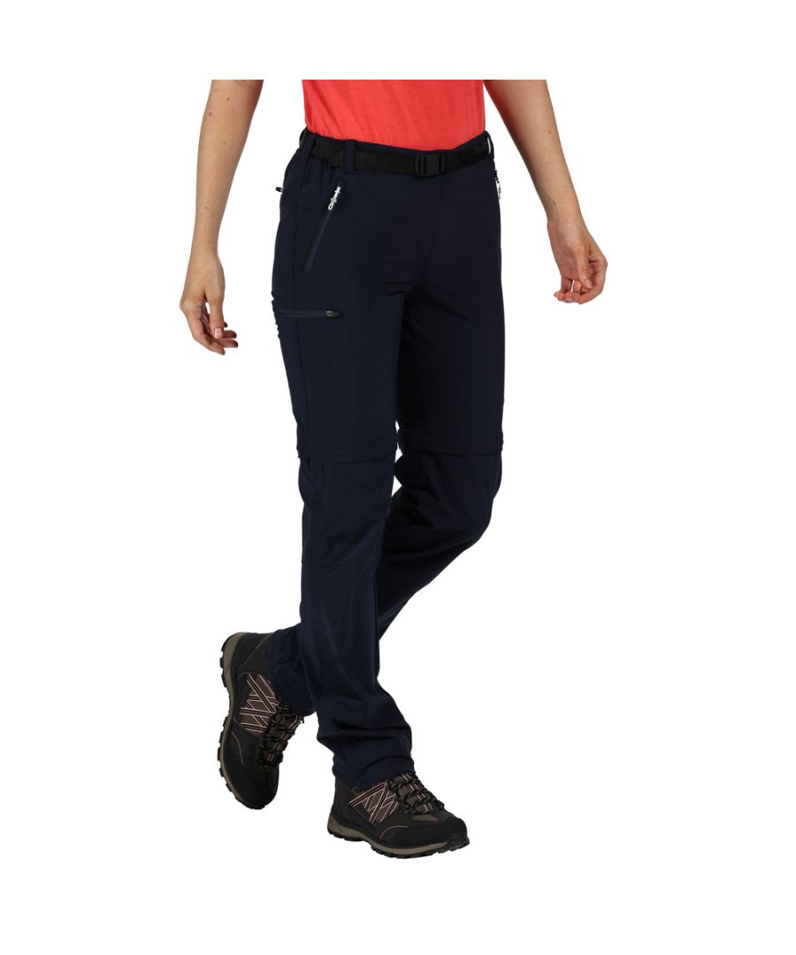 Image for Regatta Womens Xert Zip Off III Stretchy Walking Trousers