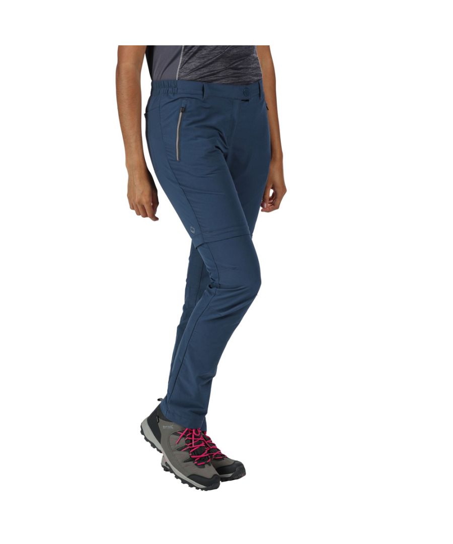Image for Regatta Womens Highton Zip Off Durable Walking Trousers
