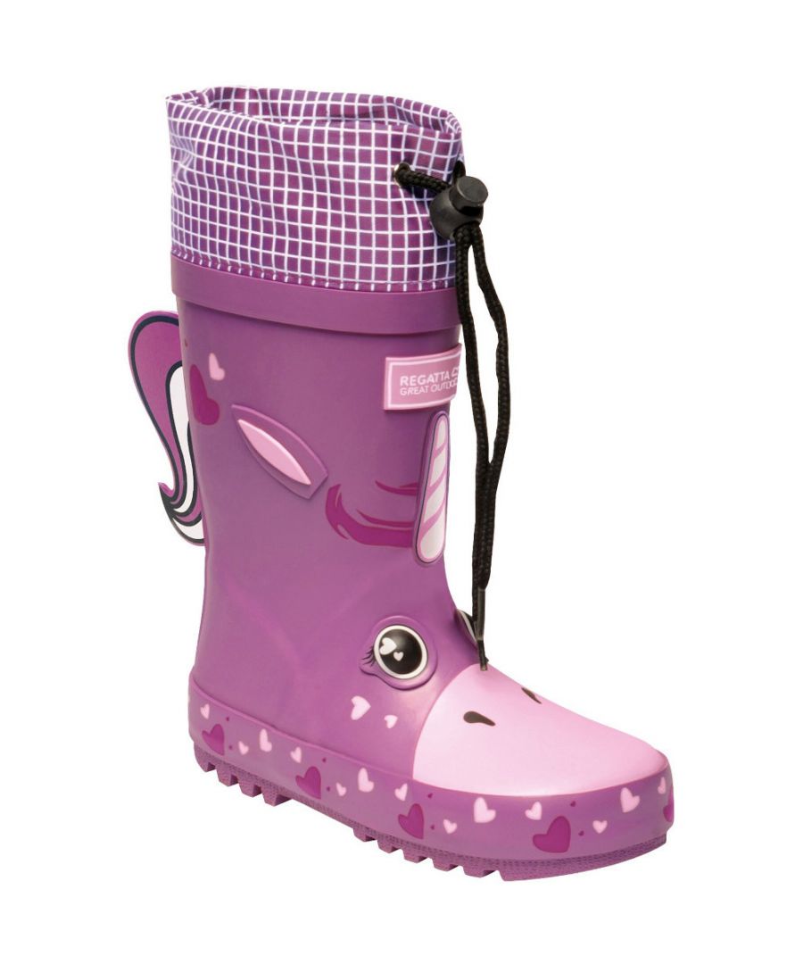 Image for Regatta Girls Mudplay Durable Stabilising Wellington Boots