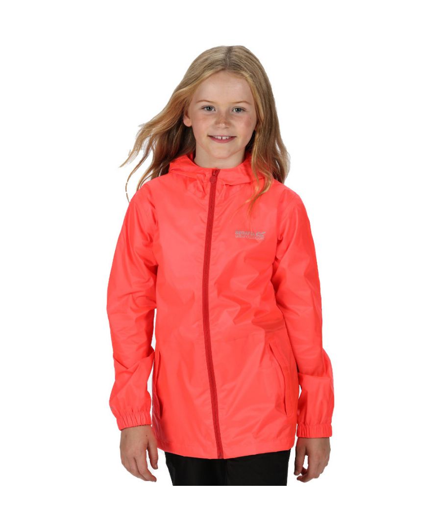 Image for Regatta Girls Pack-It Packable Waterproof Breathable Jacket