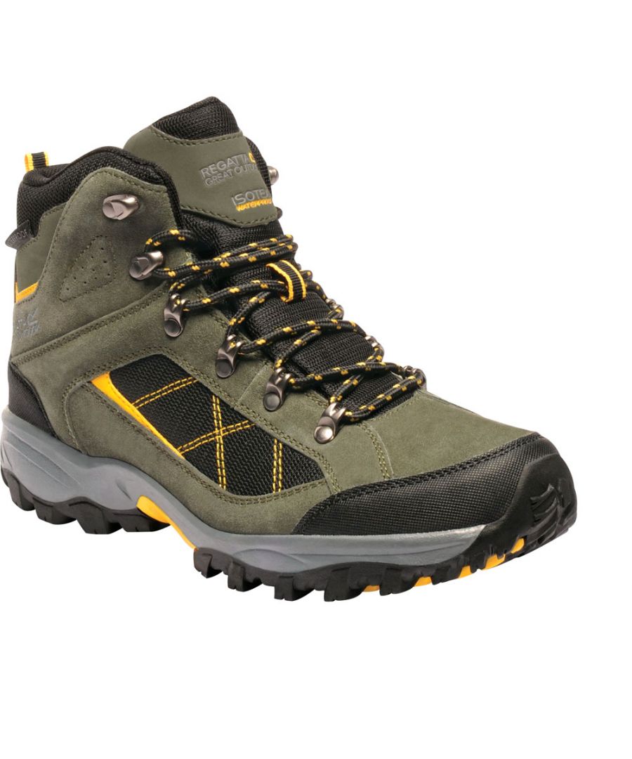Image for Regatta Mens Clydebank Waterproof Breathable Mesh Walking Boots