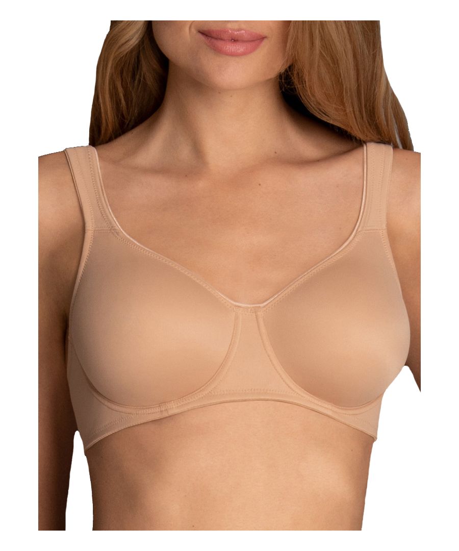 Rosia Faia Twin, This extremely comfortable t-shirt bra features pre-shaped cups and carefully shaped underwire to ensure maximum support throughout the day. The cups are made from super soft breathable micofibre fabric to keep you feeling cool and comfortable. The perfect essential for your everyday lingerie collection.