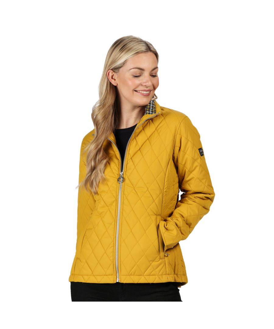 regatta womens yellow coat
