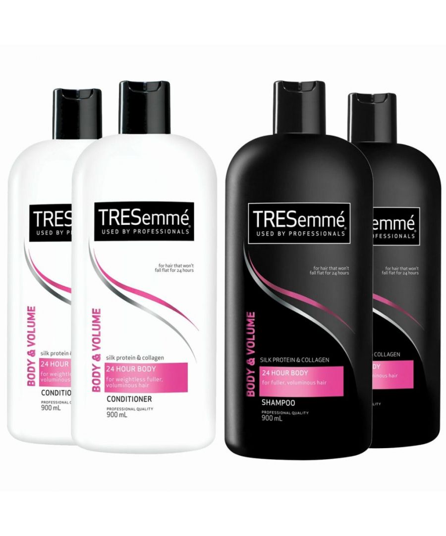 Image for TRESemme 24 Hour Body Volume Pack of 2 Shampoo & Conditioner Pack of 2, 900ml