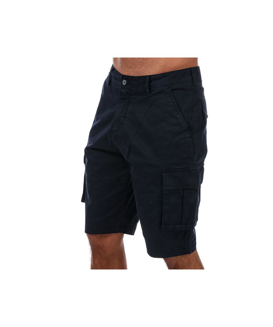 Image for Men's Lyle And Scott Relaxed Cargo Shorts in Navy