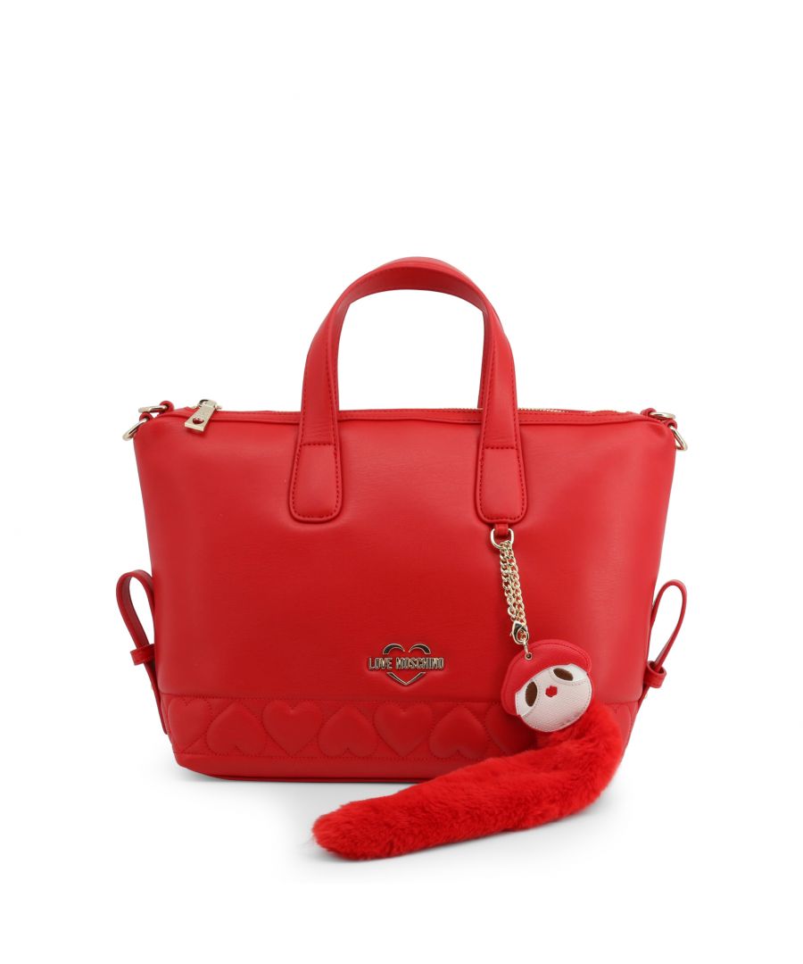 Gender: Woman <br> Type: Handbag <br> Material: synthetic leather <br> Main fastening: zip <br> Handles: 2 handles <br> Shoulder strap: removable shoulder strap, adjustable shoulder strap <br> Inside: lined <br> Internal pockets: 2 <br> Width cm: 31 <br> Height cm: 19 <br> Depth cm: 12 <br> Details: dustbag included, visible logo