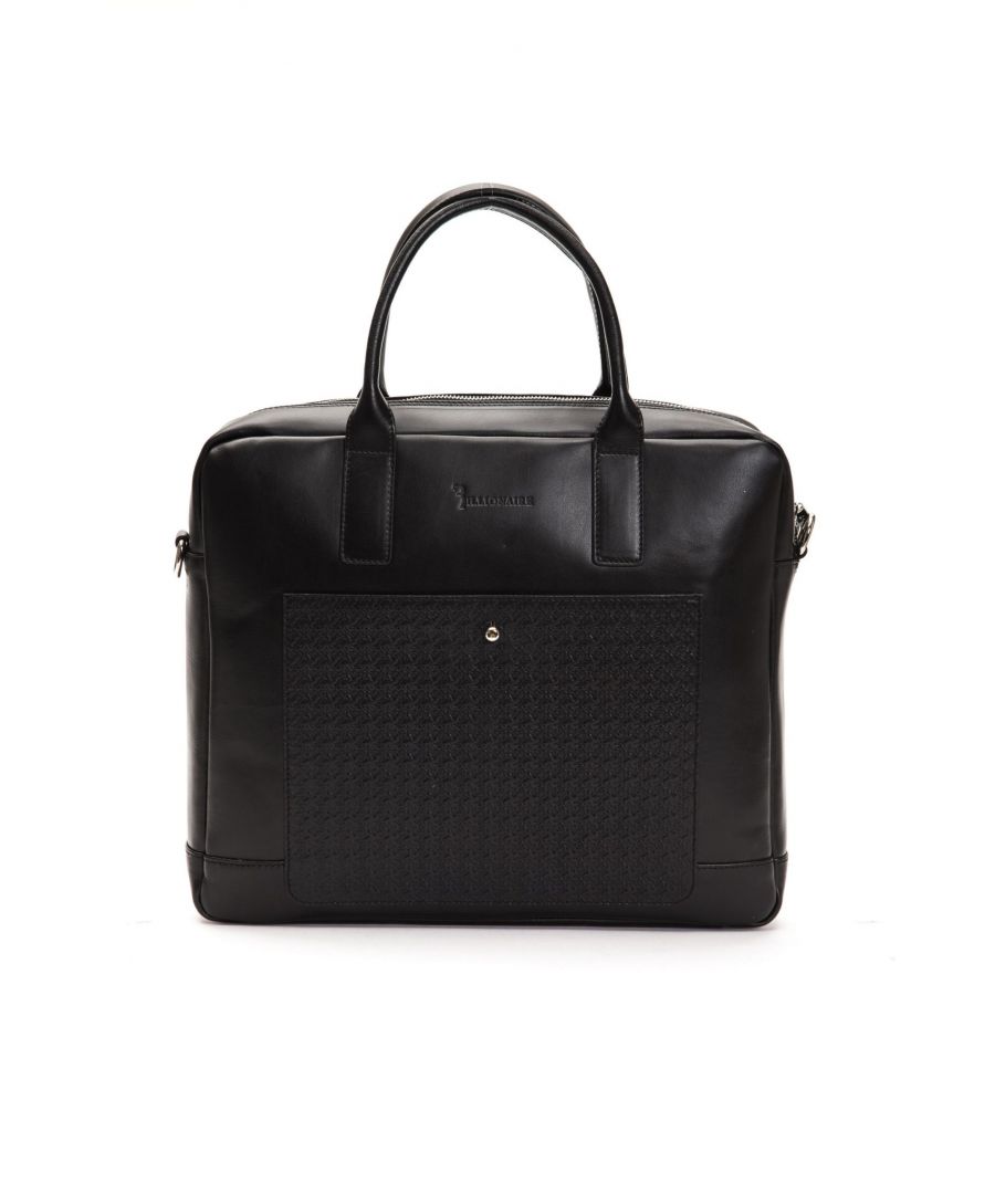 Leren Business Tas Met Rits Sluiting