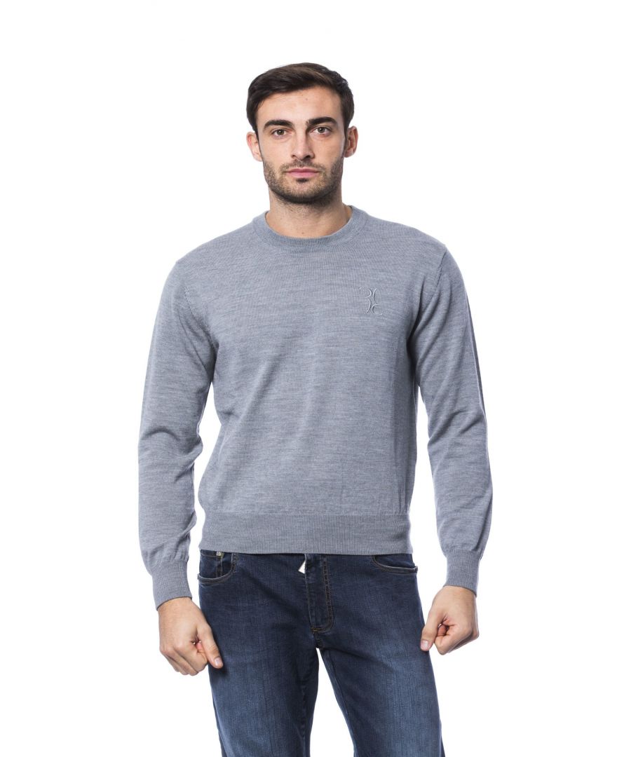 Image for Billionaire Italian Couture Grich Lt Grey Sweater