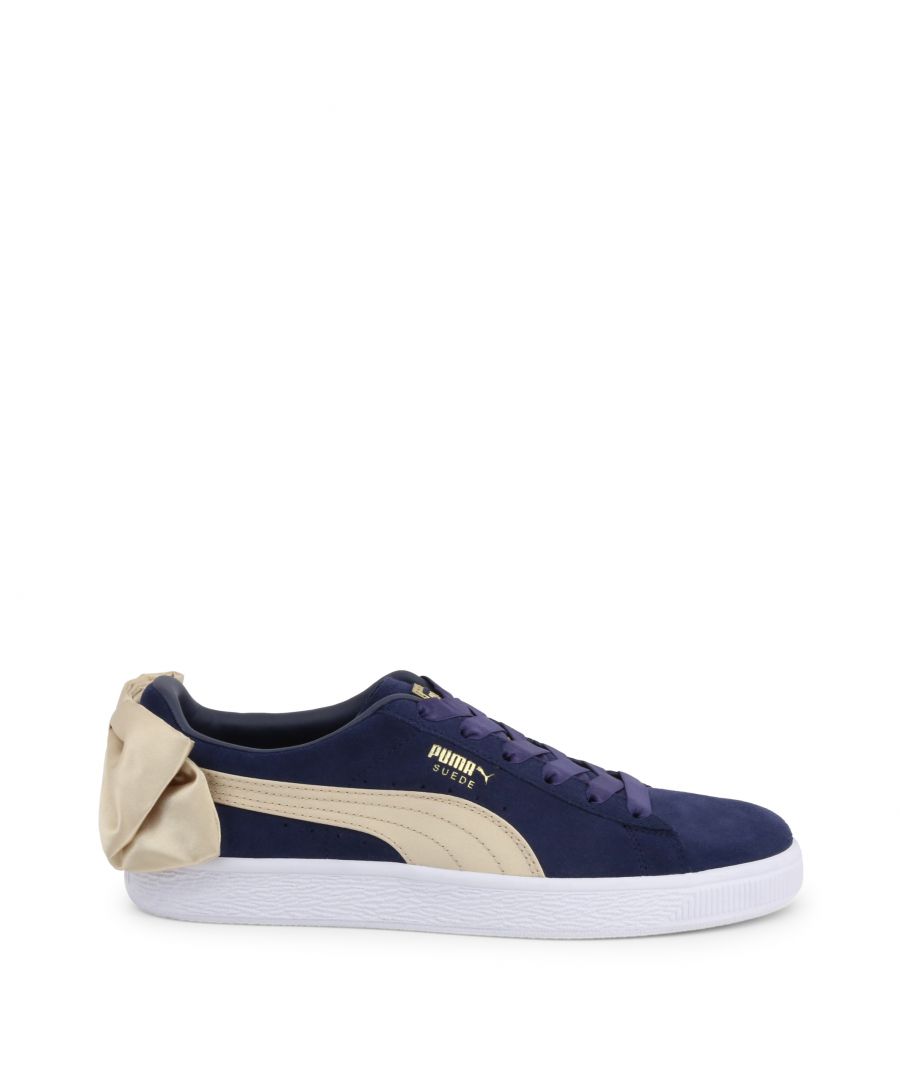Image for Puma Suede Bow Trainers